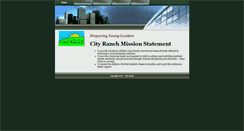 Desktop Screenshot of cityranch.org